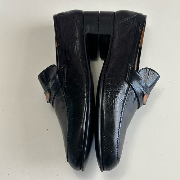 Vintage Gucci Men's loafers black size EU 44.5 US 11.5 - Picture 7 of 16